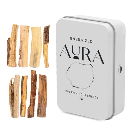 Premium Peruvian Palo Santo Sticks — 8 Hand-Selected Sticks in Reusable Tin