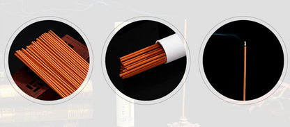 Sandalwood Incense Sticks with Aloeswood & Mugwort — 9 Scents, 20g