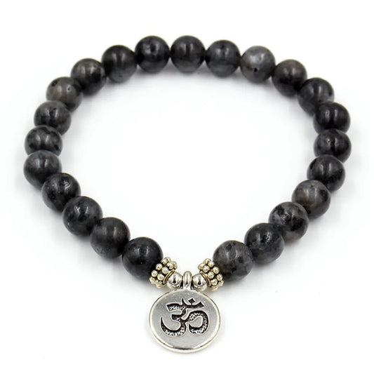 Buddha Bead Yoga Stretch Bracelet – Vintage Unisex Meditation Bracelet for Men & Women