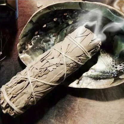 White Sage Smudge Stick — Wild-Harvested | Natural Cleansing & Meditation