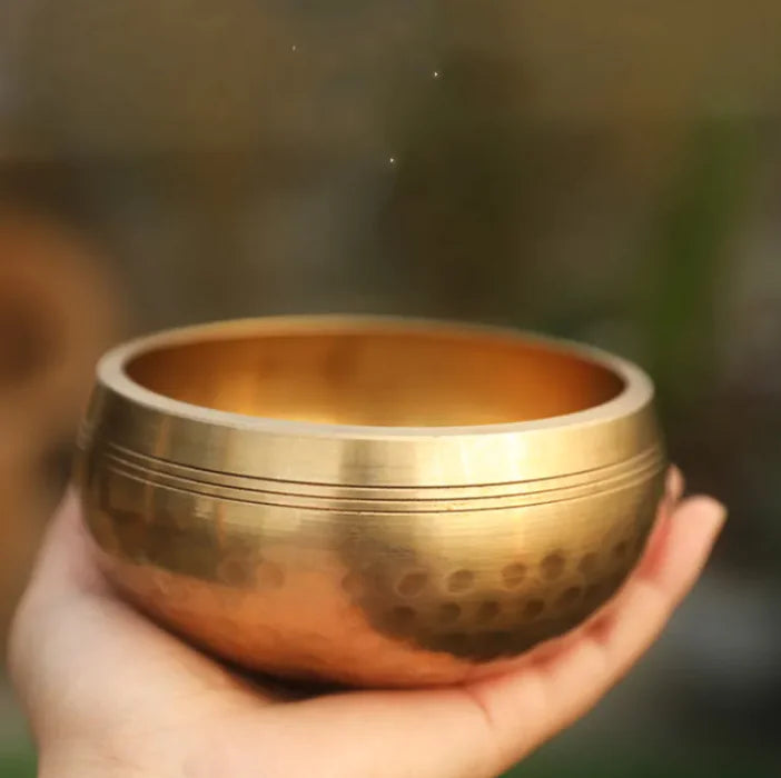Copper Meditation Chime Bowl