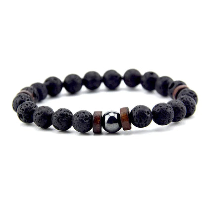 Volcanic Rock Stone Bracelet