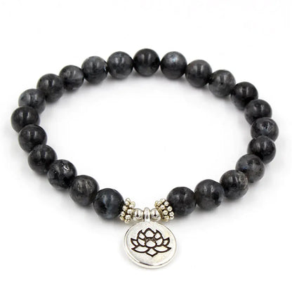 Buddha Bead Yoga Stretch Bracelet – Vintage Unisex Meditation Bracelet for Men & Women