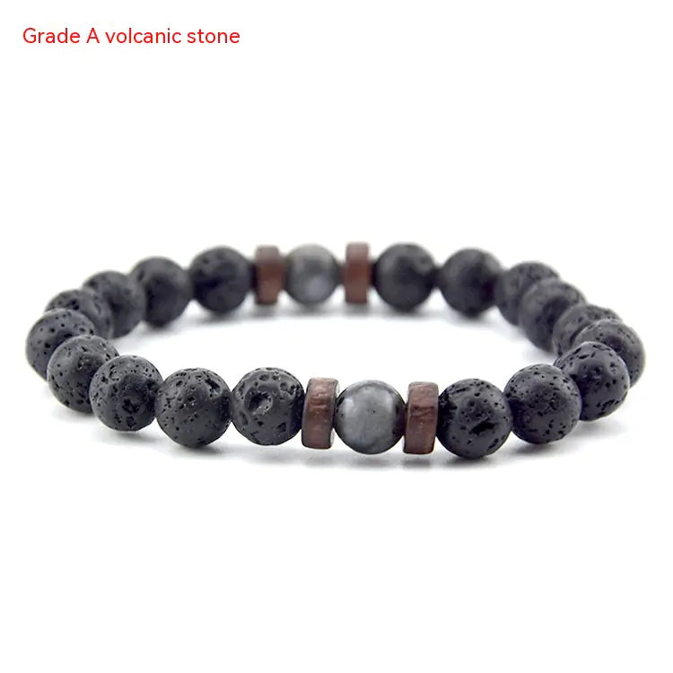 Volcanic Rock Stone Bracelet