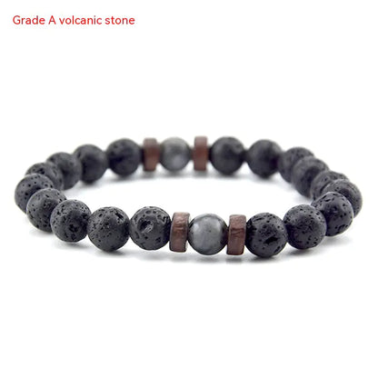 Volcanic Rock Stone Bracelet