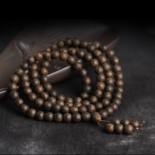 Aloes 108 Buddha Bead Bracelet for Mindfulness Practice, Yoga & Meditation