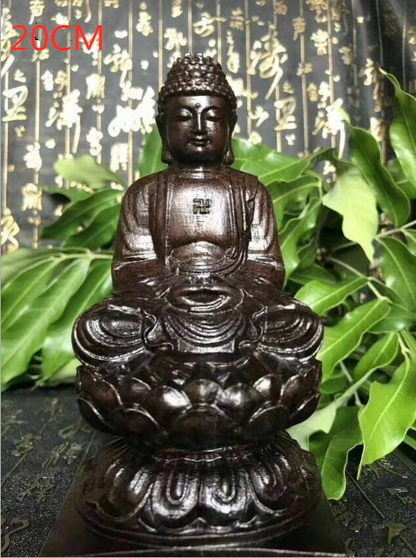 Vietnam Black Sandalwood Buddha Figurine