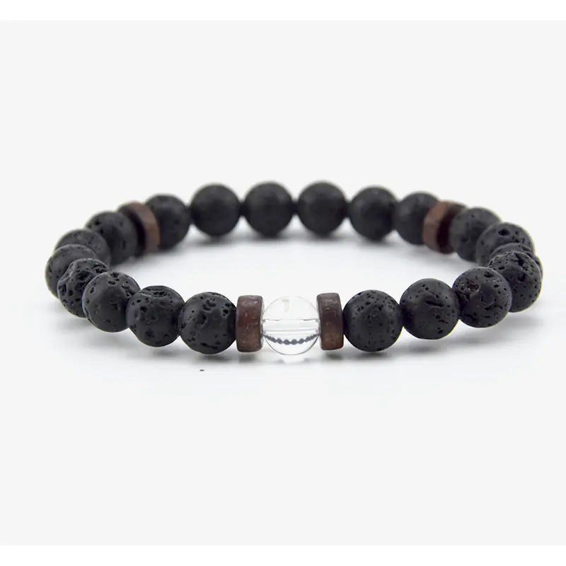 Volcanic Rock Stone Bracelet