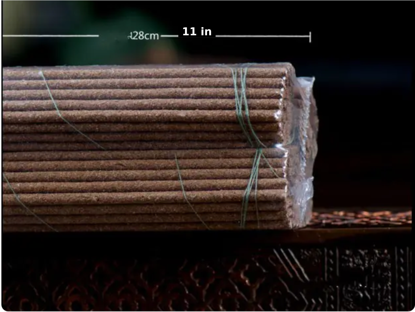 Natural Tibetan Incense Sticks — 176 Sticks | Blessed by 20,000 Monks