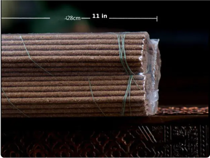 Natural Tibetan Incense Sticks — 176 Sticks | Blessed by 20,000 Monks