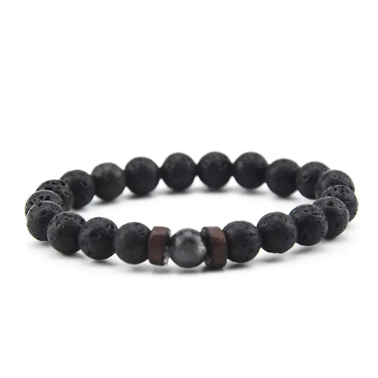 Volcanic Rock Stone Bracelet