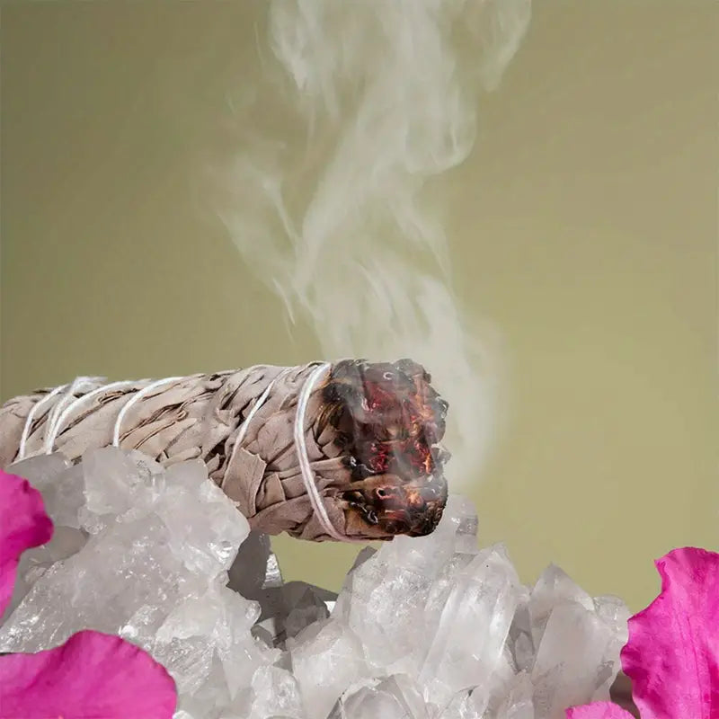 White Sage Smudge Stick — Wild-Harvested | Natural Cleansing & Meditation