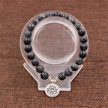 Buddha Bead Yoga Stretch Bracelet – Vintage Unisex Meditation Bracelet for Men & Women