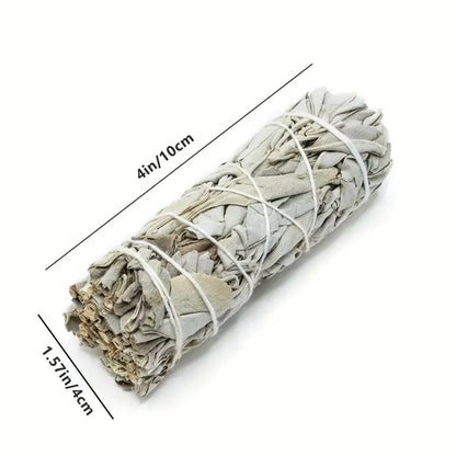 White Sage Smudge Stick — Wild-Harvested | Natural Cleansing & Meditation